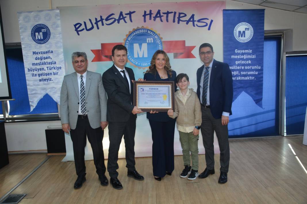 Ruhsat dağıtım töreni gerçekleşti 1